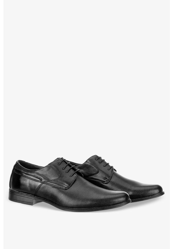 Casu - Czarne buty wizytowe casu mxc427. Kolor: czarny. Styl: wizytowy