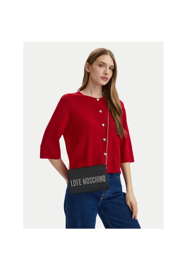 Love Moschino - Torebka LOVE MOSCHINO. Kolor: czarny