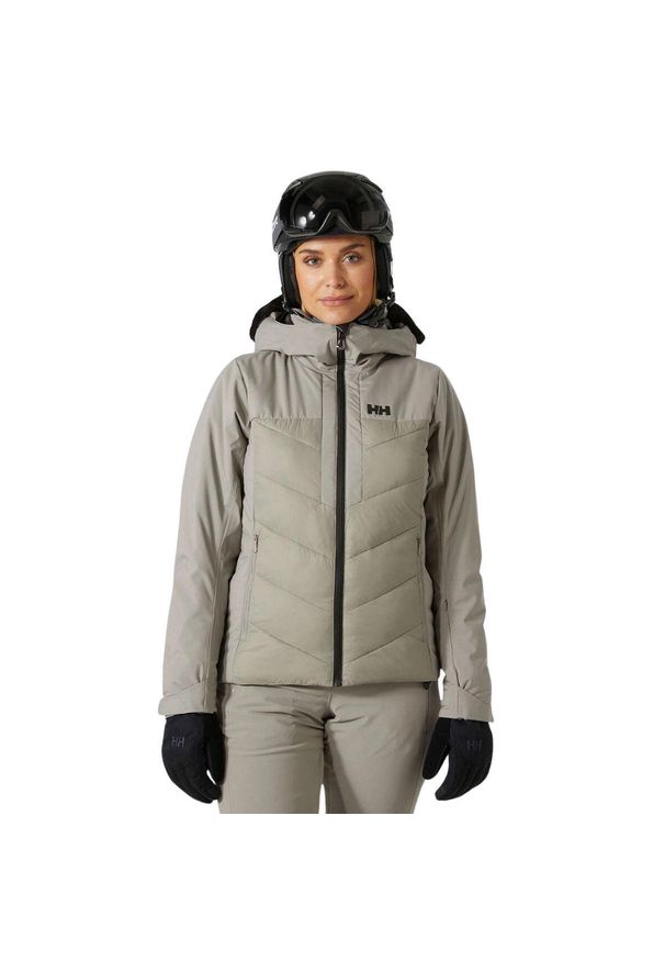 Damska kurtka narciarska Helly Hansen Bellissimo. Kolor: szary. Sezon: zima. Sport: narciarstwo