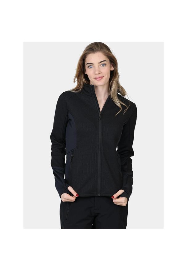 Sweter Damski Spyder Bandita. Kolor: czarny. Materiał: polar. Sezon: zima. Sport: turystyka piesza