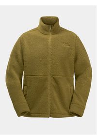 Jack Wolfskin Polar Felslicht Jkt 1711151 Khaki Regular Fit. Kolor: brązowy. Materiał: syntetyk