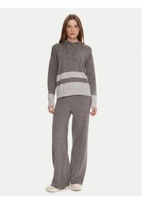 United Colors of Benetton - United Colors Of Benetton Sweter 102HE203V Szary Boxy Fit. Kolor: szary. Materiał: syntetyk #5