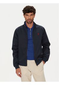 U.S. Polo Assn. Kurtka bomber MUP3260 Granatowy Regular Fit. Typ kołnierza: polo. Kolor: niebieski. Materiał: bawełna