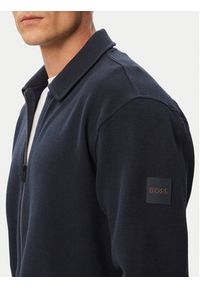 BOSS Kurtka przejściowa Bend 50565604 Granatowy Regular Fit. Kolor: niebieski. Materiał: bawełna #2