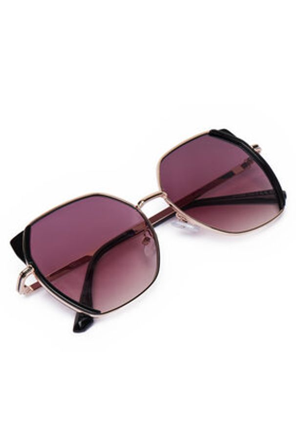 Jenny - JENNY Okulary przeciwsłoneczne 4WF-022-SS25 Czarny. Kolor: czarny