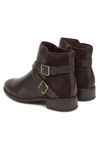 Clarks Botki Havisham Bay 26182942 Brązowy. Kolor: brązowy. Materiał: skóra #6