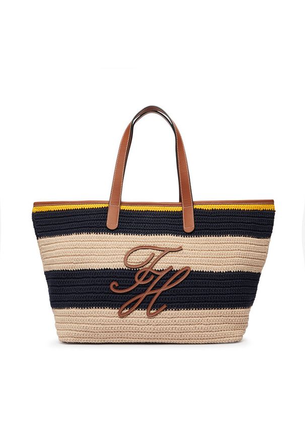 TOMMY HILFIGER - Torebka Tommy Hilfiger. Wzór: kolorowy