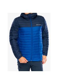 columbia - Kurtka ocieplana męska Columbia Silver Falls II Hooded Jacket. Kolor: niebieski