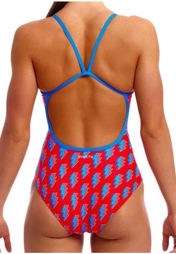 Strój do pływania FUNKITA Hot Volt - Single Strap. Kolor: wielokolorowy