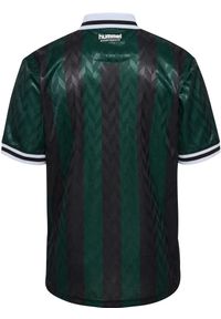 Koszulka Hummel Loose. Typ kołnierza: polo. Kolor: zielony #2