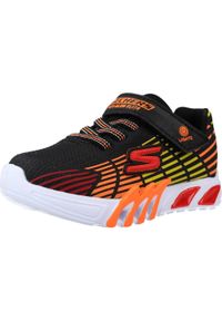 skechers - Tenisówki Skechers Model Flex-glow Elite Kolor Czarny. Kolor: czarny. Materiał: syntetyk, tkanina. Model: Skechers Sport. Sport: turystyka piesza