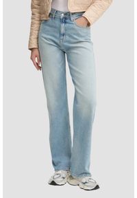 Tommy Jeans - TOMMY JEANS Błękitne jeansy damskie, Rozmiar 25/32. Okazja: na co dzień. Kolor: niebieski. Wzór: kolorowy. Styl: casual #1