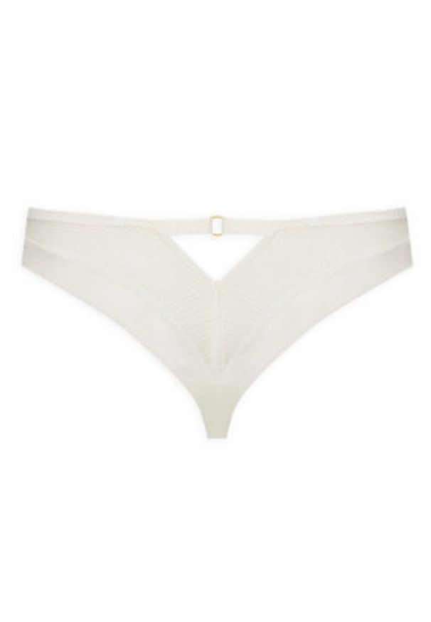 Chantelle Stringi Fleurs Signature C12Q90 Biały. Kolor: biały. Materiał: syntetyk