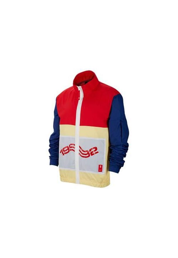 Kurtka uniwersalna męska Nike Kyrie Lightweight Basketball. Kolor: niebieski, czerwony, żółty, wielokolorowy. Sport: koszykówka