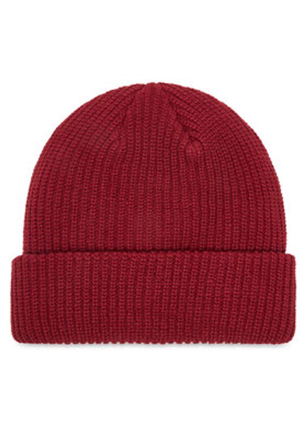 Vans Czapka Core Basic Cuff Beanie VN000QB4BRD1 Bordowy. Kolor: czerwony. Materiał: akryl, materiał