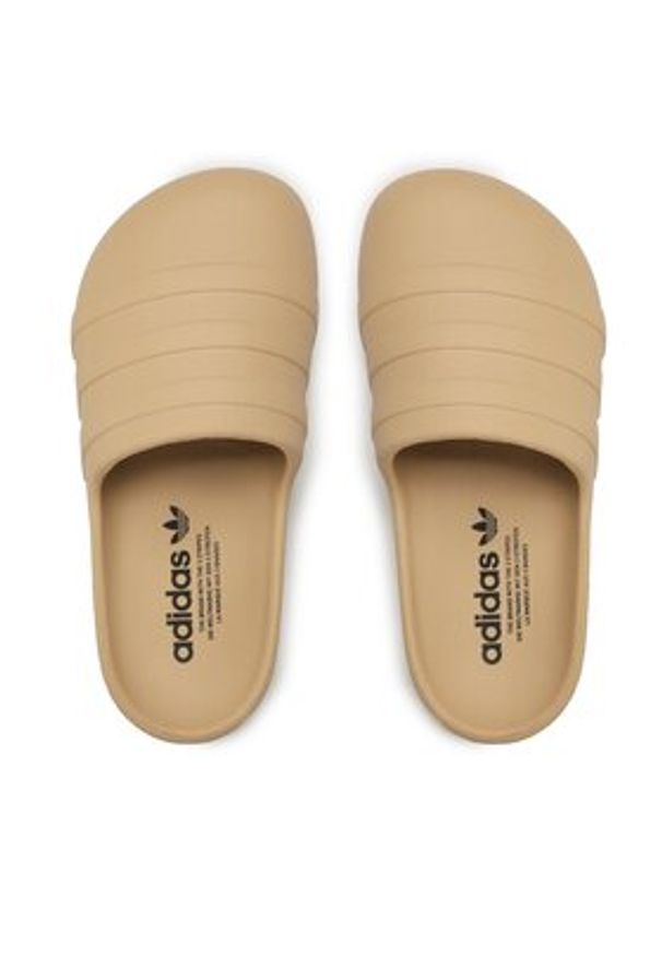 Adidas - adidas Klapki adifom adilette Slides GZ2632 Beżowy. Kolor: beżowy. Materiał: syntetyk