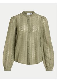 Vila Koszula Chikka 14082977 Zielony Regular Fit. Kolor: zielony. Materiał: syntetyk #5