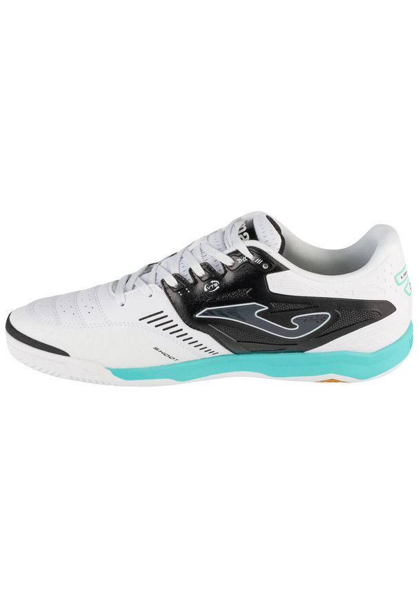 Joma - Buty halowe do piłki nożnej męskie, Cancha 25 CANS IN. Kolor: biały