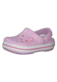 Buty do chodzenia niemowlęce Crocs Crocband Clog. Kolor: różowy. Materiał: syntetyk. Styl: sportowy #1