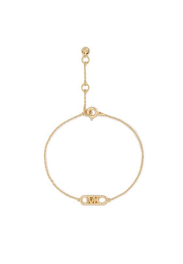 Michael Kors Bransoletka MKC164100710 Srebrny. Materiał: srebrne. Kolor: złoty