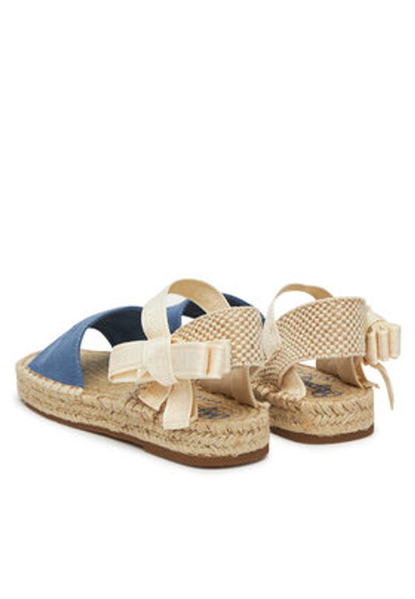 Pepe Jeans Espadryle PLS90684 Niebieski. Kolor: niebieski. Materiał: materiał
