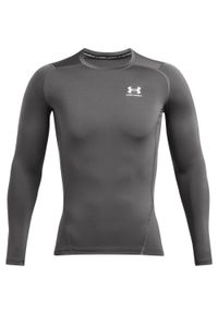 Bluza męska Under Armour HeatGear Long Sleeve. Kolor: szary. Długość rękawa: długi rękaw #1