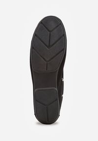 Renee - Czarne Mokasyny VICES z Wkładką ze Skóry Naturalnej ze Sznurowaniem Nairis. Nosek buta: okrągły. Zapięcie: sznurówki. Kolor: czarny. Materiał: skóra. Obcas: na obcasie. Wysokość obcasa: niski #6