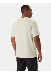 Calvin Klein Jeans T-Shirt 2Tone Graphic LV14RE829G Biały Regular Fit. Kolor: biały. Materiał: bawełna #5