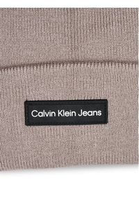 Calvin Klein Czapka Inst Patch K50K512142 Szary. Kolor: szary. Materiał: bawełna, materiał