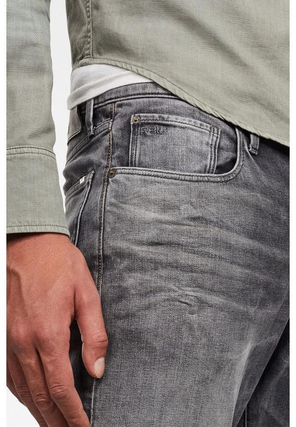G-Star RAW - G-Star Raw - Jeansy 3301. Kolor: szary