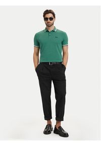 BOSS Polo Paddy 50469055 Zielony Regular Fit. Typ kołnierza: polo. Kolor: zielony. Materiał: bawełna #3