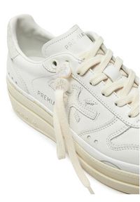 Premiata Sneakersy Micol 7010 Biały. Kolor: biały. Materiał: skóra #4