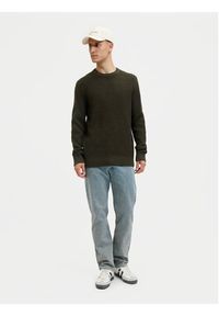 Jack & Jones Sweter Global 12287594 Zielony Regular Fit. Kolor: zielony. Materiał: bawełna #7