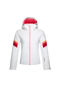 Kurtka narciarska damska Rossignol Strawpile Jkt. Kolor: biały. Sezon: zima. Sport: narciarstwo #1