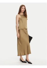 Marella Top Sfinge 2513161035 Beżowy Regular Fit. Kolor: beżowy. Materiał: acetat #5