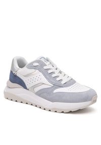 Rieker Revolution Lifestyle Sneakersy W2500-80 Niebieski. Kolor: niebieski. Materiał: zamsz, skóra