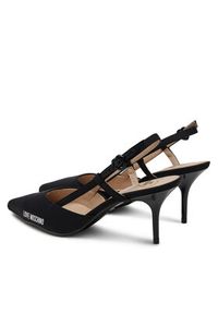 Love Moschino - LOVE MOSCHINO Sandały JA10627G1MIMX000 Czarny. Kolor: czarny. Materiał: materiał #4