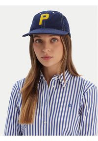 Polo Ralph Lauren Czapka z daszkiem 211977401001 Granatowy. Kolor: niebieski. Materiał: bawełna #4