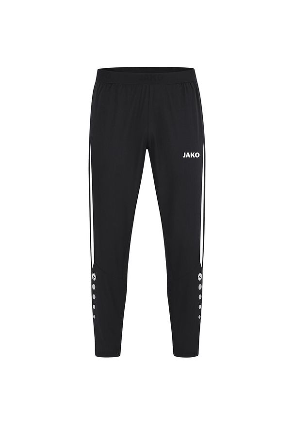 Spodnie dresowe Jako Power. Kolor: wielokolorowy, biały, czarny. Materiał: dresówka. Sport: piłka nożna