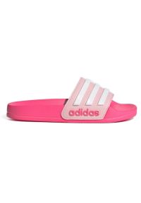 Adidas - Klapki adidas Adilette Shower Jr IG4876 różowe. Okazja: na plażę. Kolor: różowy. Materiał: guma, syntetyk