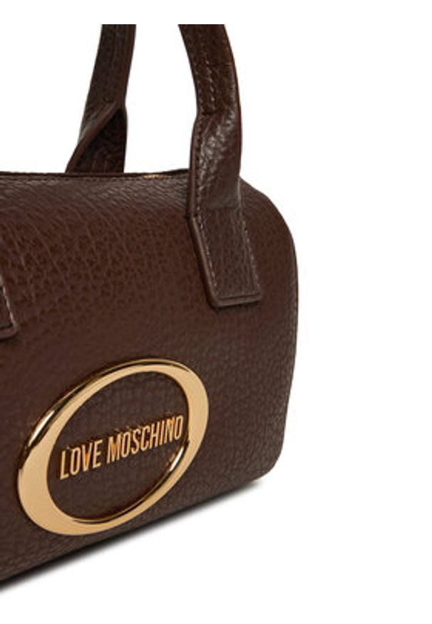 Love Moschino - LOVE MOSCHINO Torebka JC4338PP0NK1431A Brązowy. Kolor: brązowy. Materiał: skórzane