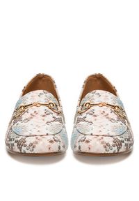 DeeZee Loafersy 10-633 Kolorowy. Materiał: skóra. Wzór: kolorowy #2