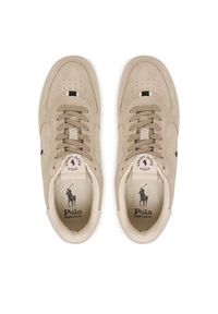 Polo Ralph Lauren Sneakersy 809P13085003 Beżowy. Kolor: beżowy. Materiał: zamsz, skóra #5