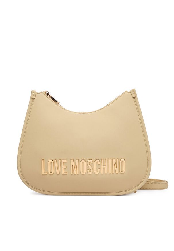 Love Moschino - Torebka LOVE MOSCHINO. Kolor: beżowy