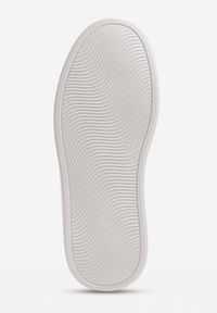 Born2be - Zielone Sneakersy w Stylu Klasycznych Tenisówek na Grubej Podeszwie Rediree. Okazja: na spacer, na co dzień. Kolor: zielony. Materiał: jeans. Szerokość cholewki: normalna. Sport: turystyka piesza #5