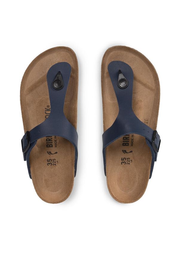 Japonki Birkenstock. Kolor: niebieski