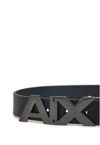 Armani Exchange Pasek Męski 951058 CC505 43120 Czarny. Kolor: czarny. Materiał: skóra