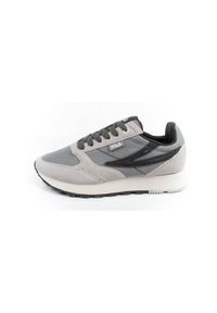 Buty treningowe męskie Fila FFM022380012. Zapięcie: sznurówki. Kolor: szary. Materiał: tkanina, materiał, skóra, syntetyk. Szerokość cholewki: normalna