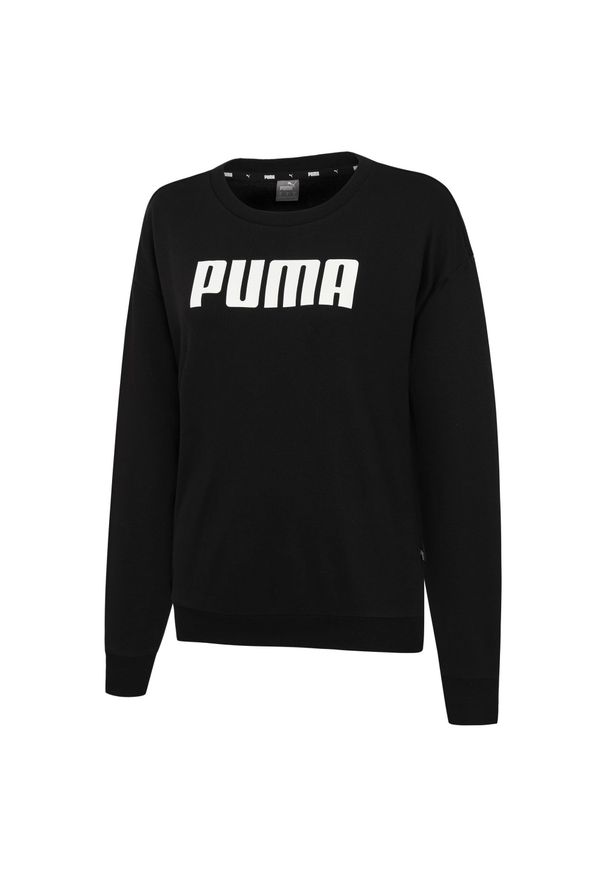 Bluza dresowa damska Puma ESS TR. Kolor: czarny. Materiał: dresówka