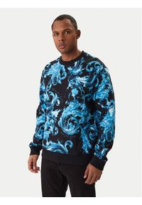 Versace Jeans Couture Bluza 80GAI3R0 FS196 Niebieski Regular Fit. Kolor: niebieski. Materiał: bawełna #1